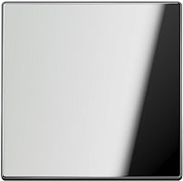 Лицевая панель Jung LS990 metal для 1-кл. выключателя хром картинка